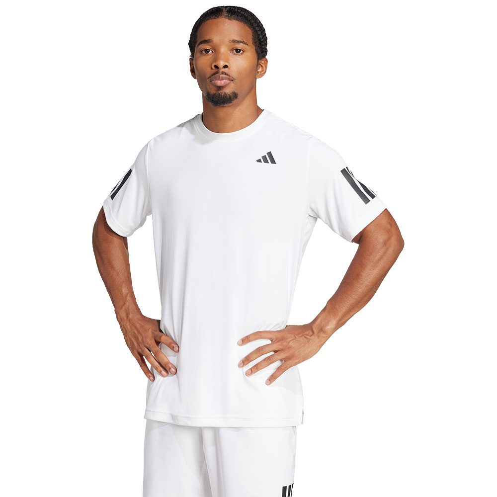 adidas Club Tennis Climacool 3-Streifen T-Shirt Herren white