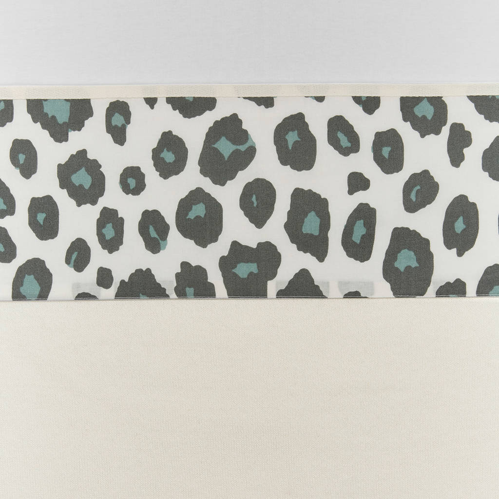 Panter ledikantlaken 100x150 cm groen