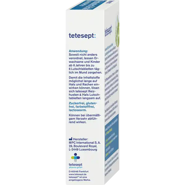 Reizhusten & Hals Lutschtabletten