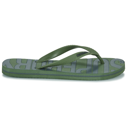 Superdry - VINTAGE VEGAN FLIP FLOP - Kaki