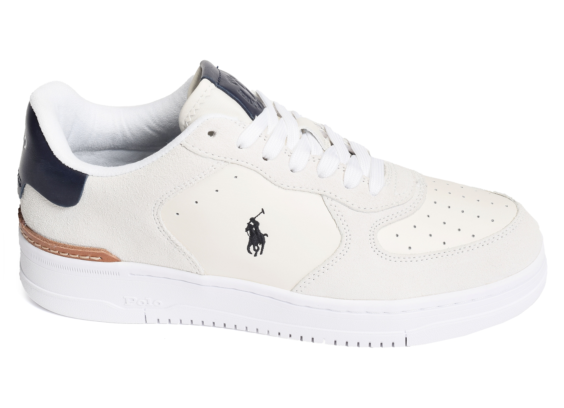 Masters court blanc bleu