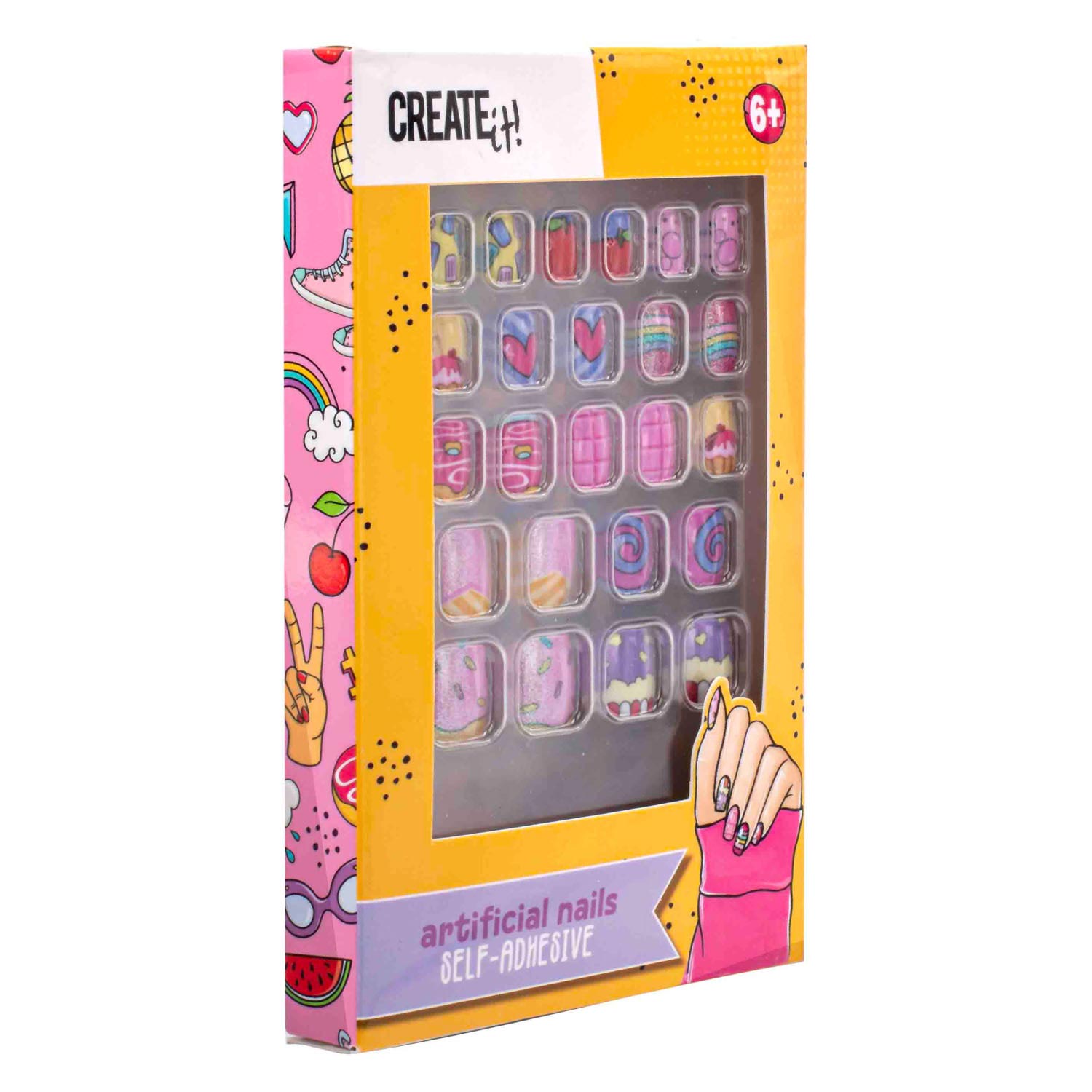 Create it! Candy Explosion Kunstnagels Zelfklevend