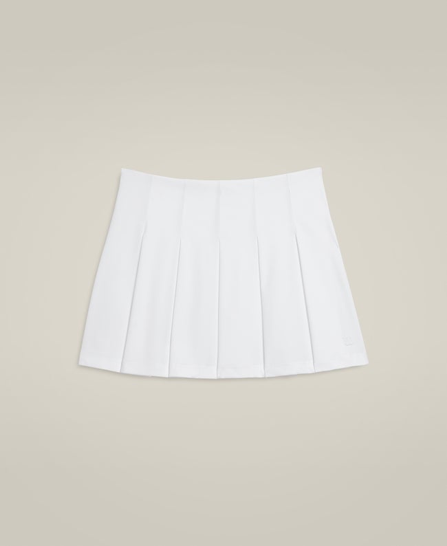 Classic Pleated Mini Skirt