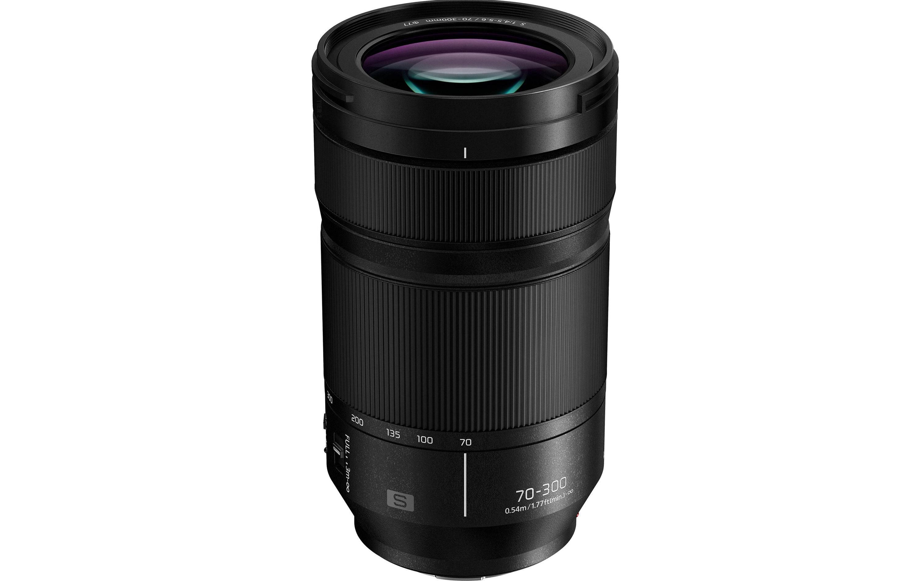 Zoomobjektiv Lumix S 70-300mm F/4.5-5.6 MACRO O.I.S. L-Mount<br>Kompaktes Telezoomobjektiv mit Makrofunktion