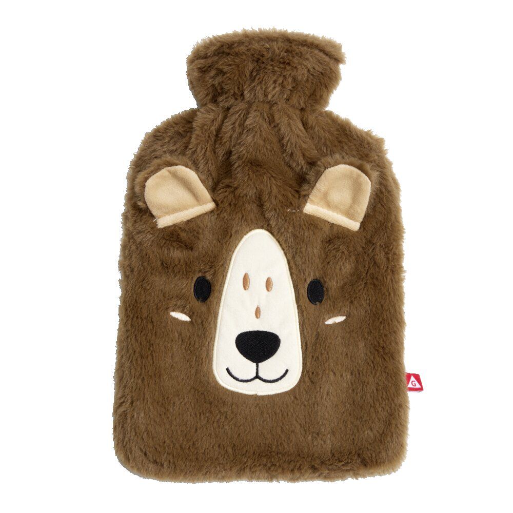 Bouillotte avec housse design animal 1,8L