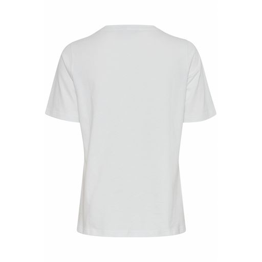 Fransa Riley T-shirt, Blanc de Blanc Mix, M