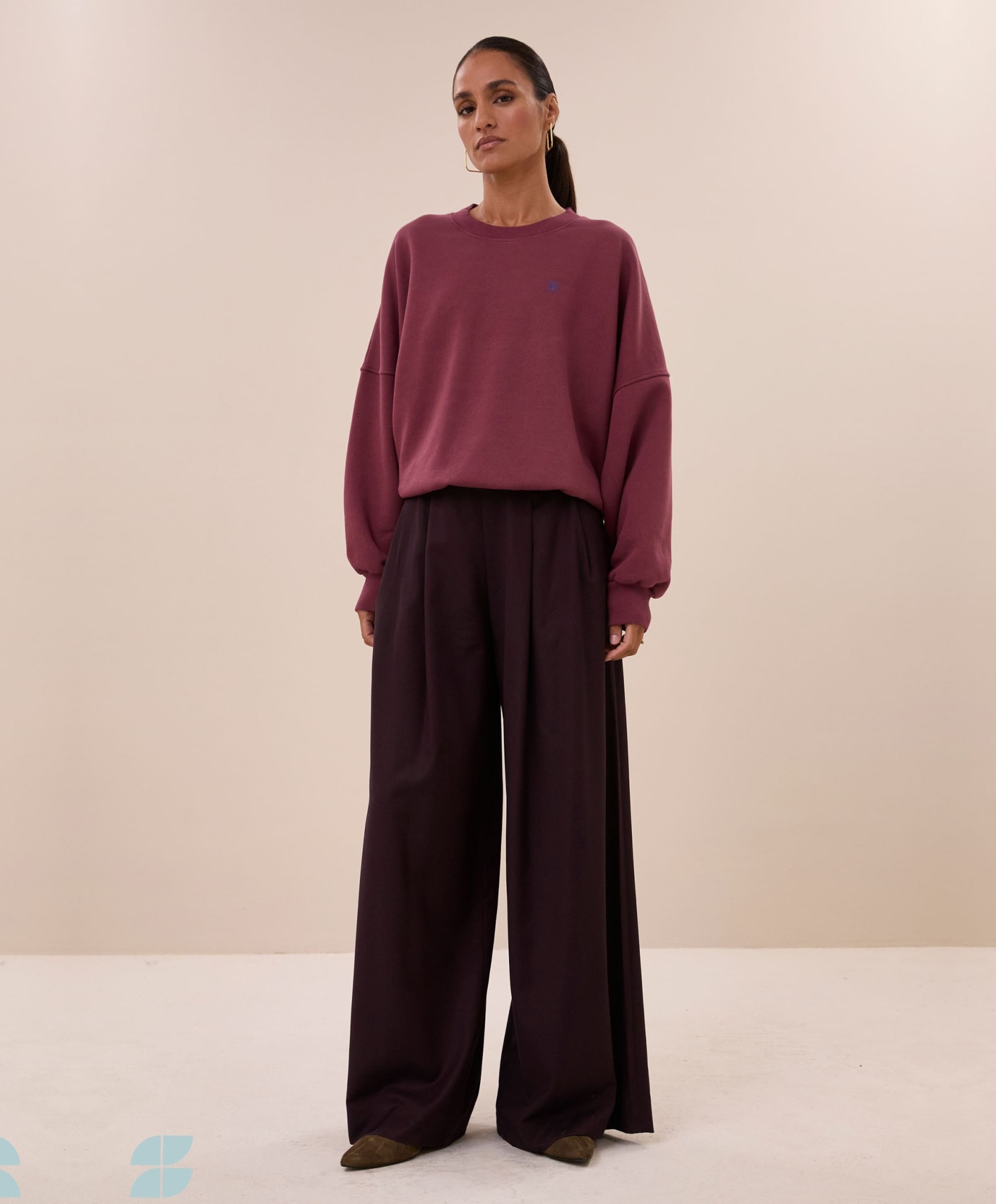 by-bar Dames sweater bordeaux