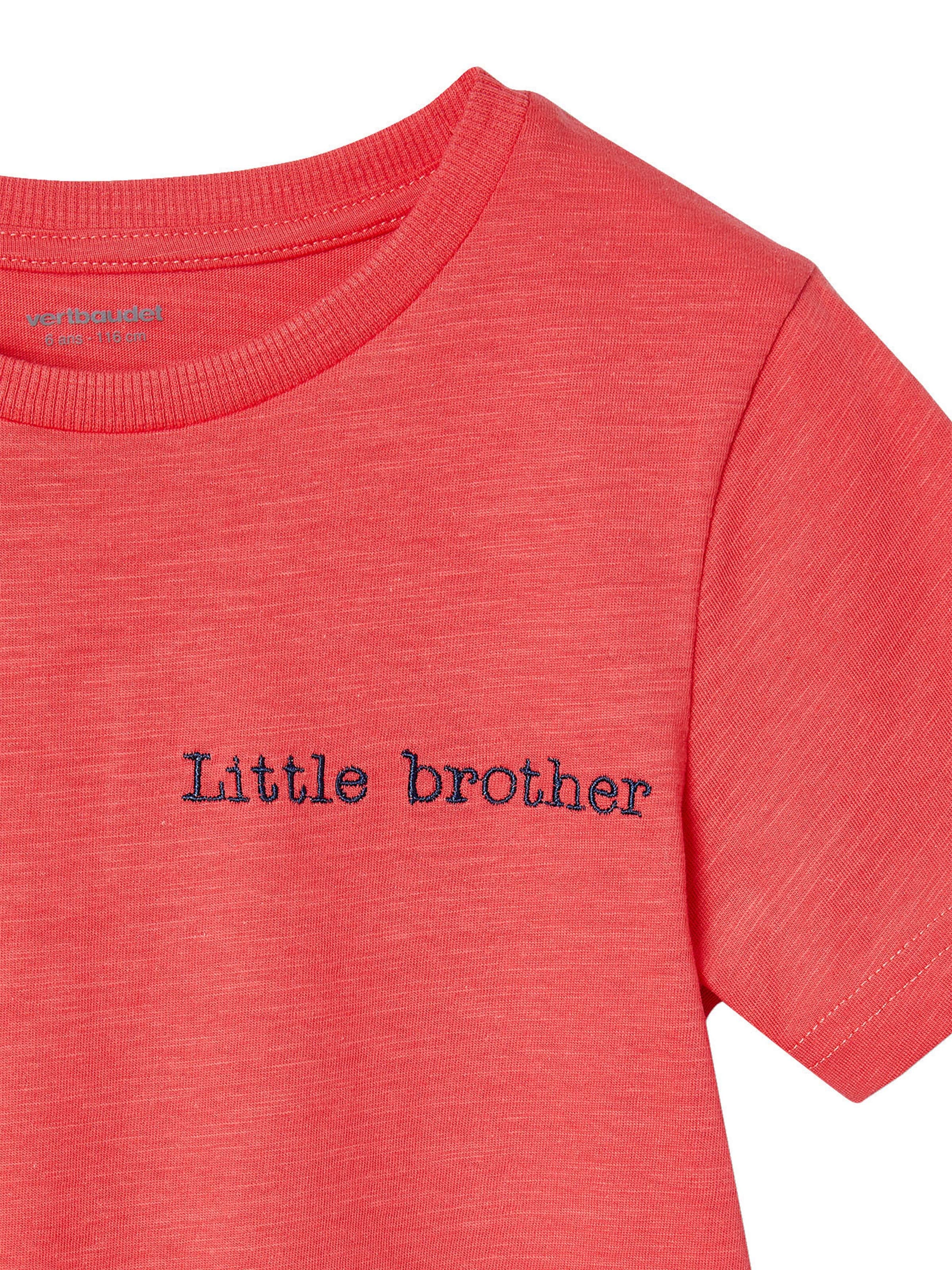 Vertbaudet Jungen T-Shirt BASIC koralle