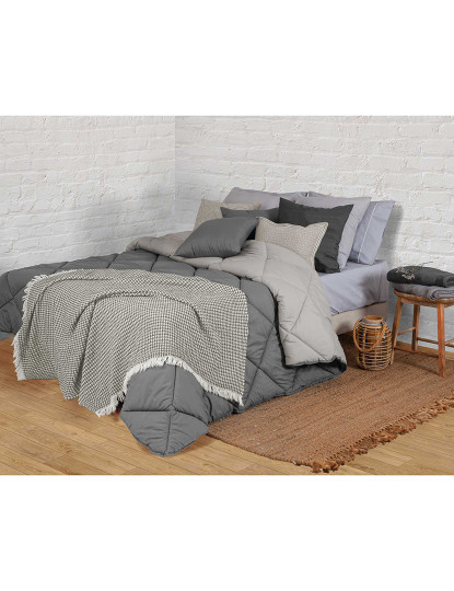 Gray Bicolor Duvet