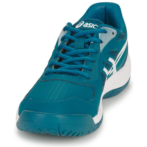 Asics - COURT SLIDE 3 - Bleu / Blanc