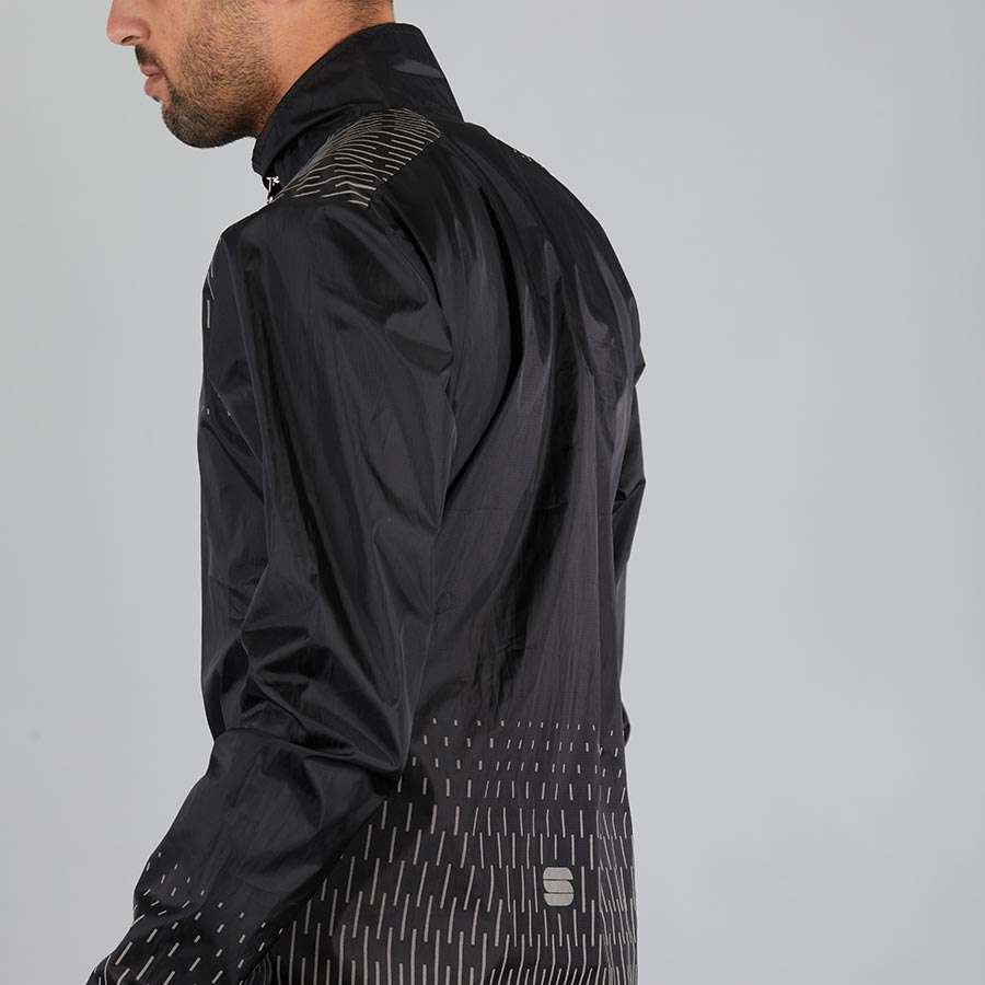 Sportful Reflex Fietsjack Zwart Heren