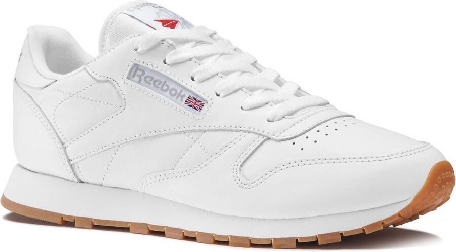 Reebok Classic Leather Cloud White Cloud White Pure Grey 3- Dames Cloud White Cloud White Pure Grey 3