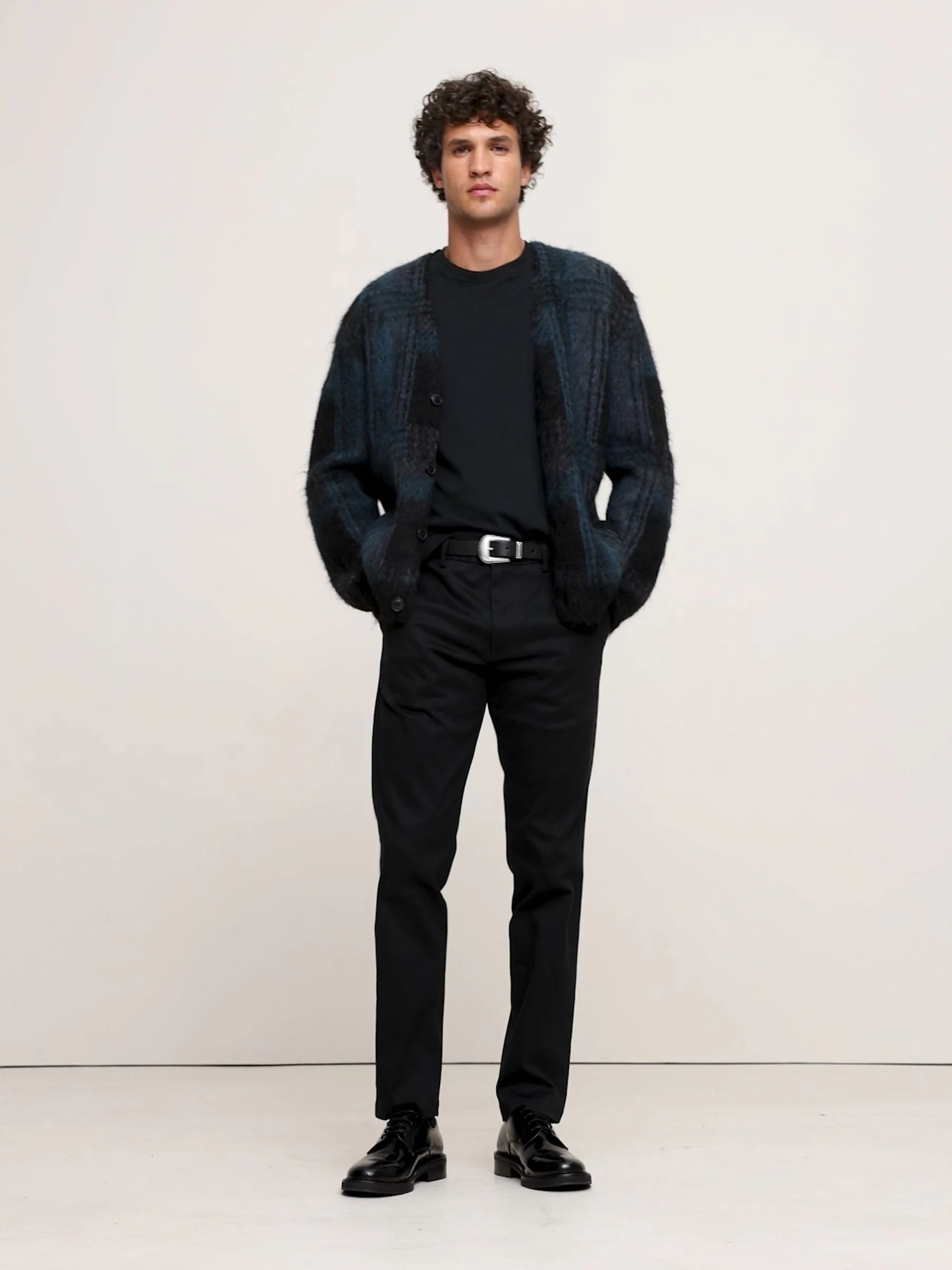 Zwart - Banana Republic - Rapid Movement slim-fit chino