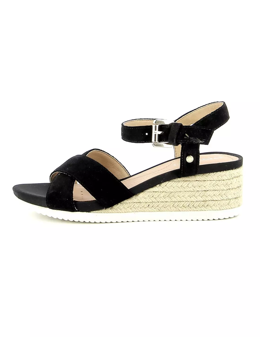 GEOX ISCHIA - Sandales & nu-pieds Black