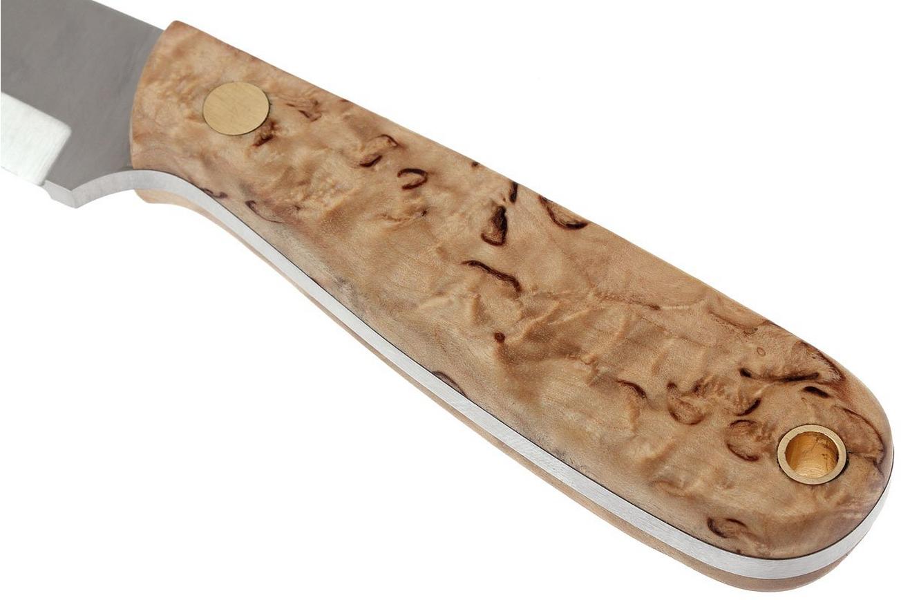 Brisa Necker 70 - Curly Birch - Leather sheath - 9800