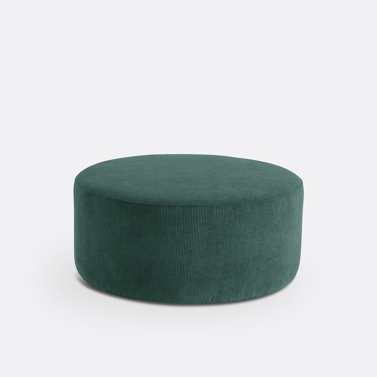 LA REDOUTE INTERIEURS<br>Puff com nervuras de veludo, Tilly