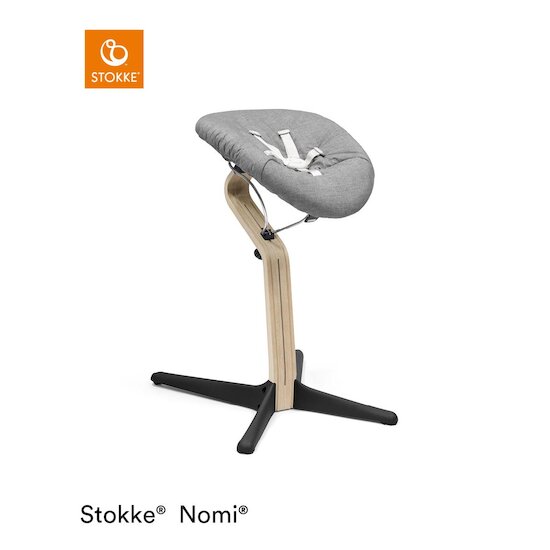 Chaise Nomi®   Naturel Noir        de               Stokke®