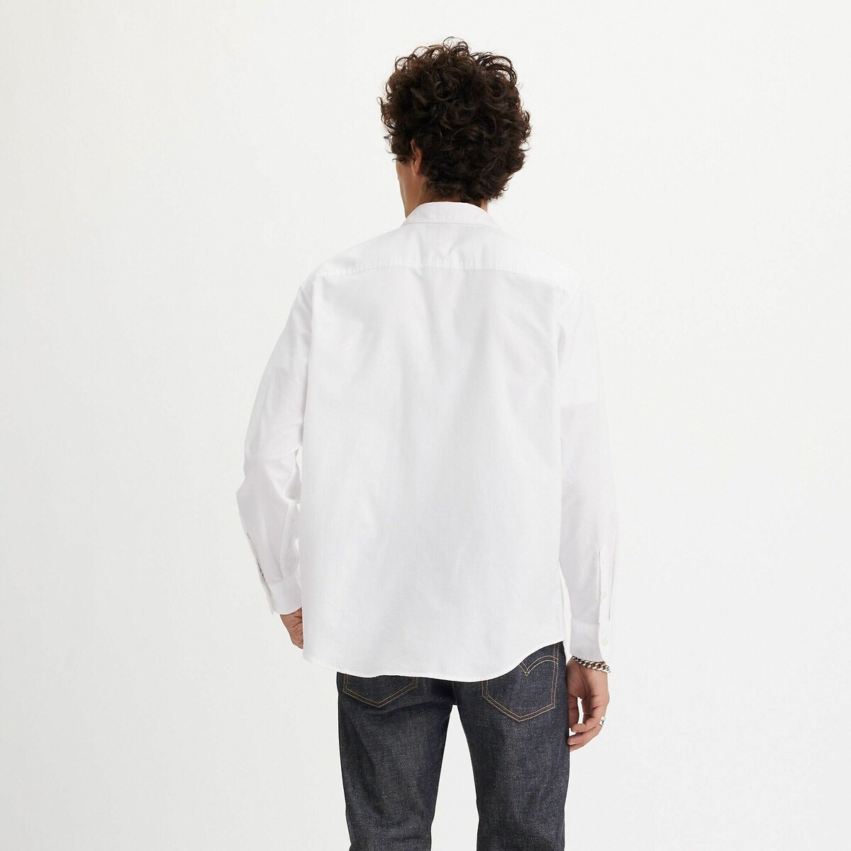 LEVI'S<br>Bainha com botão kraag Oxford relaxado