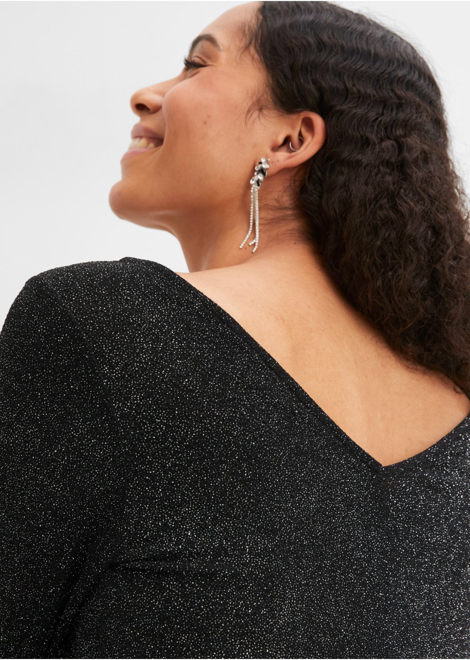 Robe à effet brillant