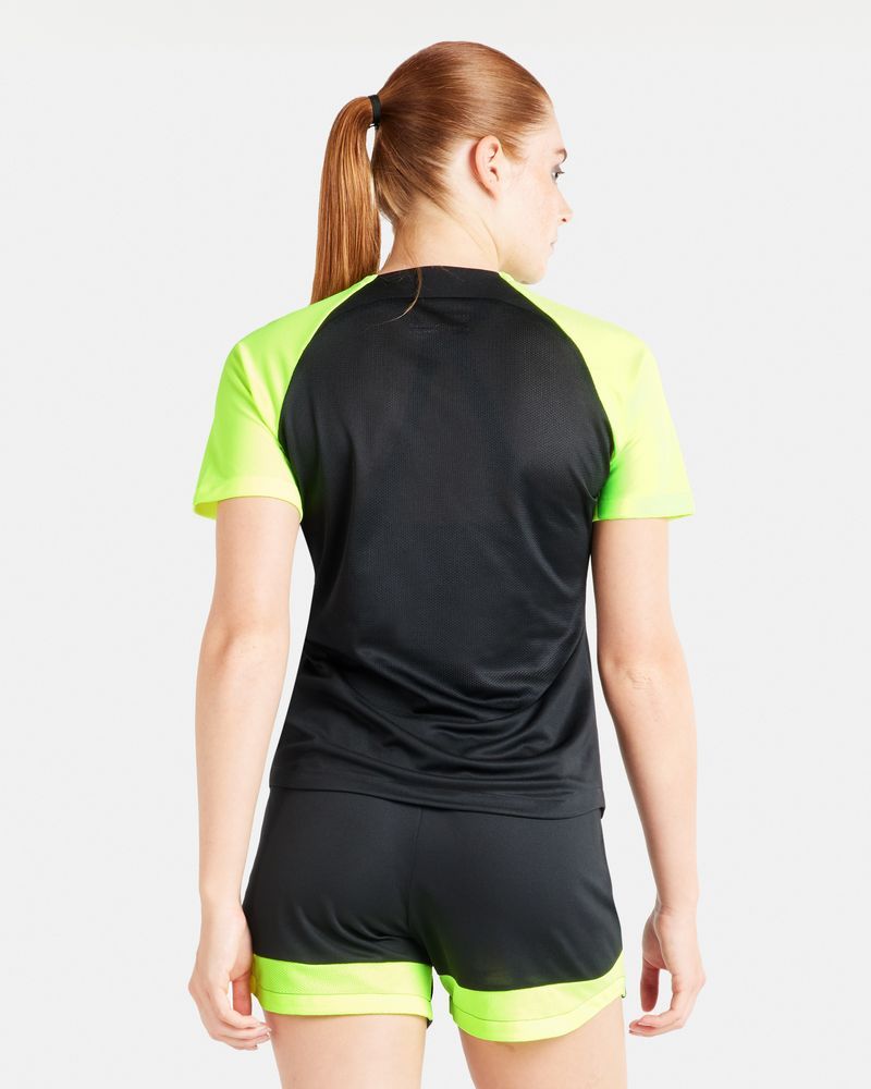 Maillot Nike Academy Pro Noir & Jaune Fluo pour femme