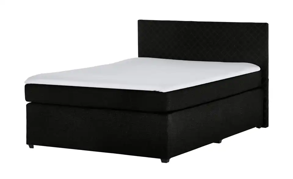 Boxspringbett Kety 140 cm Schwarz