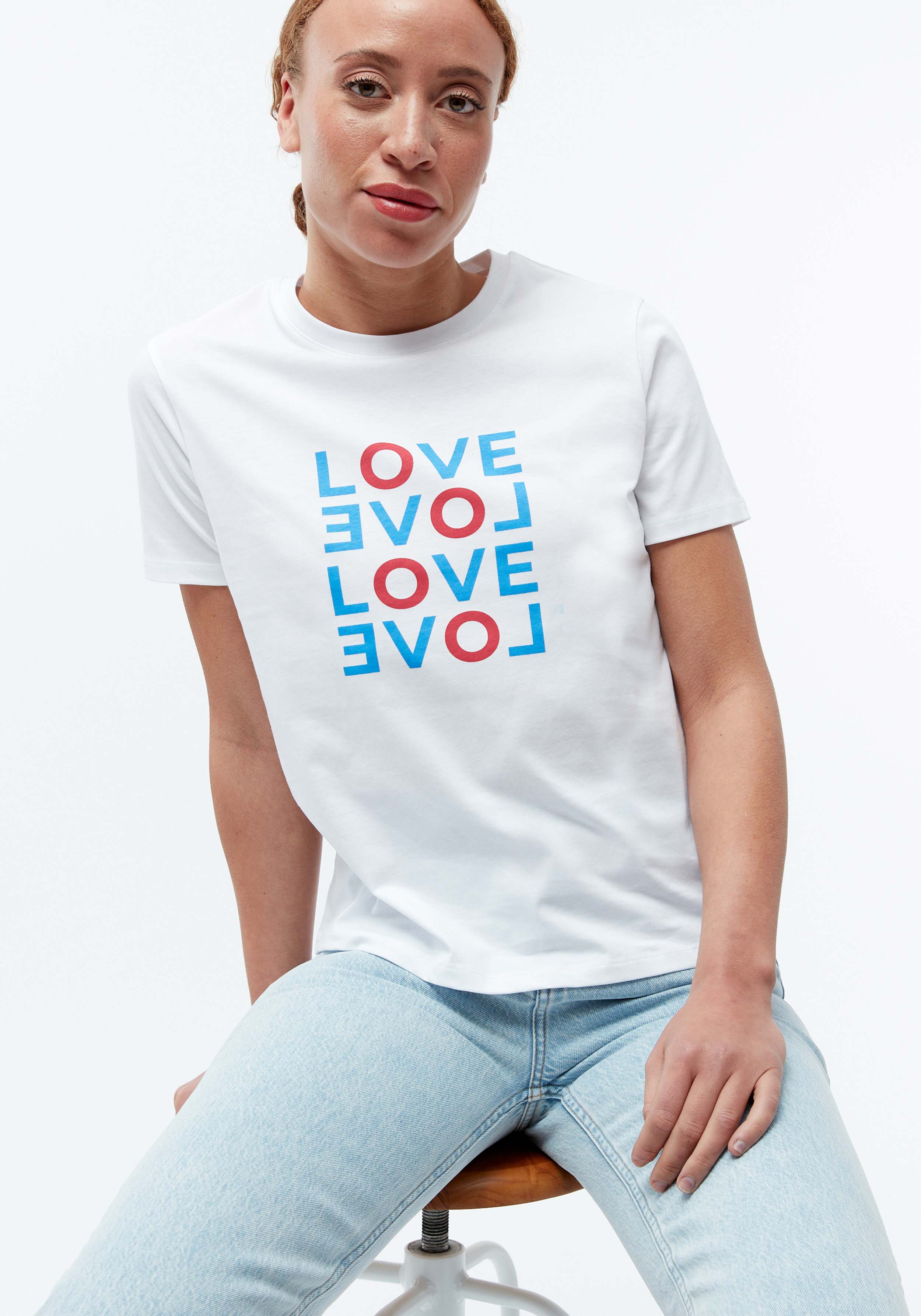 Givn Berlin T-Shirt GBFine Love White