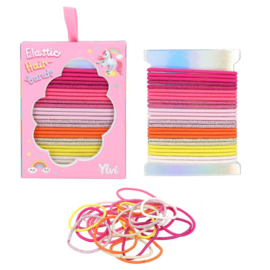 Ylvi glitter haarelastiekjes