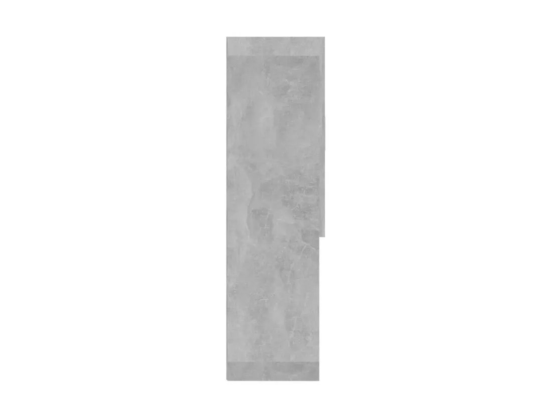 Meuble pour machine à laver Gris béton 70,5x25,5x90 cm