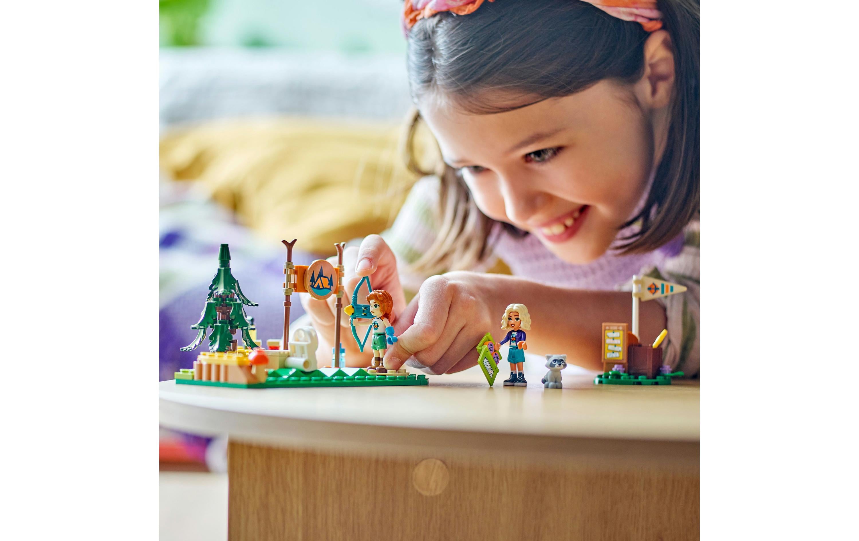 Friends Bogenschiessen im Abenteuercamp 42622Abenteuerliches Bau- und Spielset