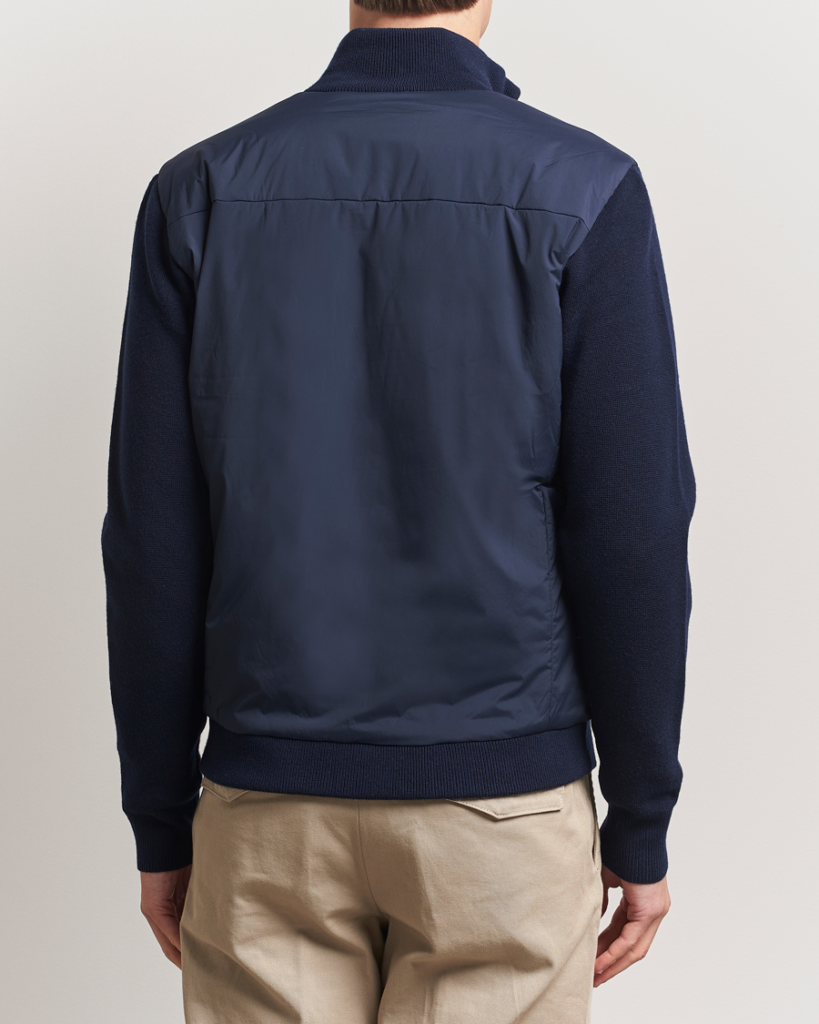 Scandinavian Edition Leeway Hybrid Jacket Navy Blue