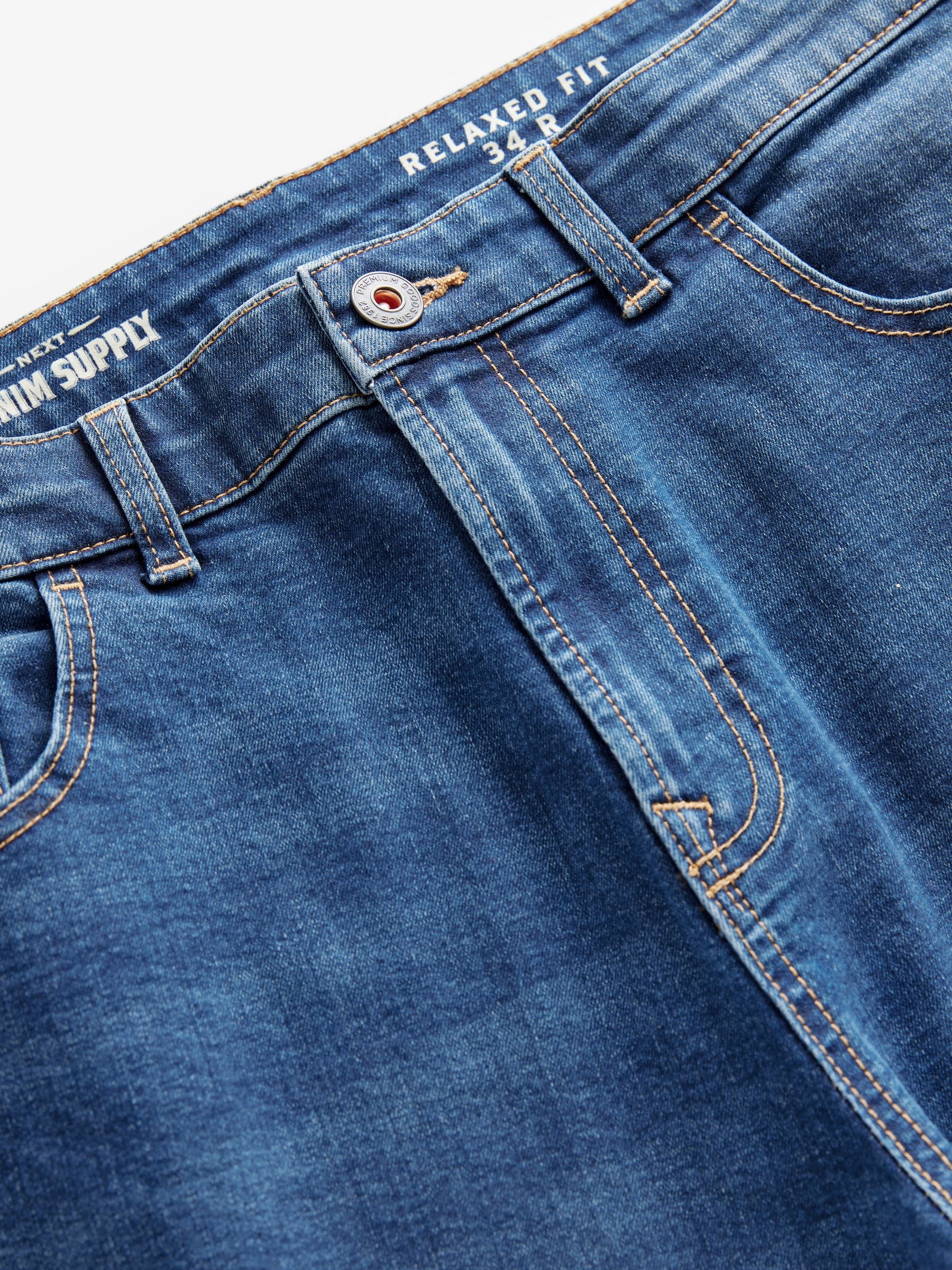 Blue Authentic - Klassieke stretchy Jeans met relaxed fit