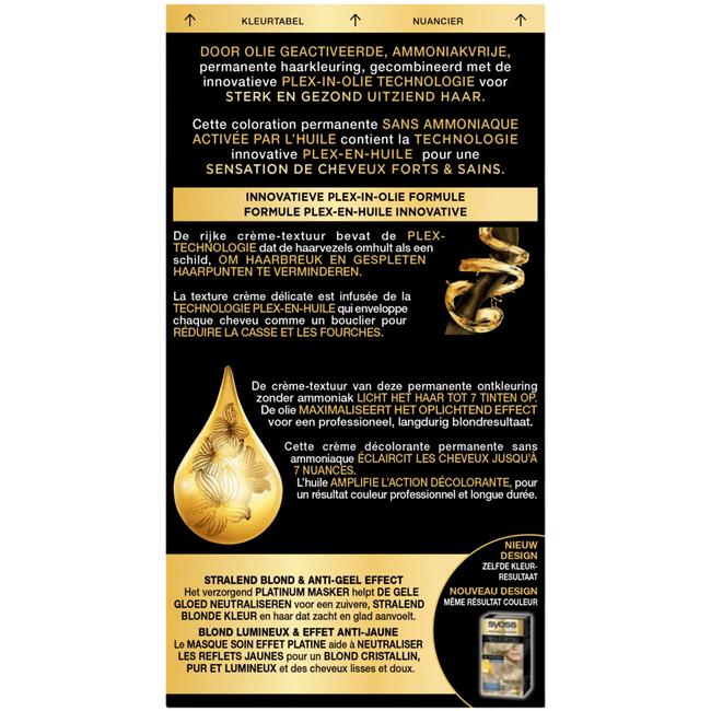 Syoss Oleo Intense Oil-In-Cream Lightener 12-00 Extra Platinum