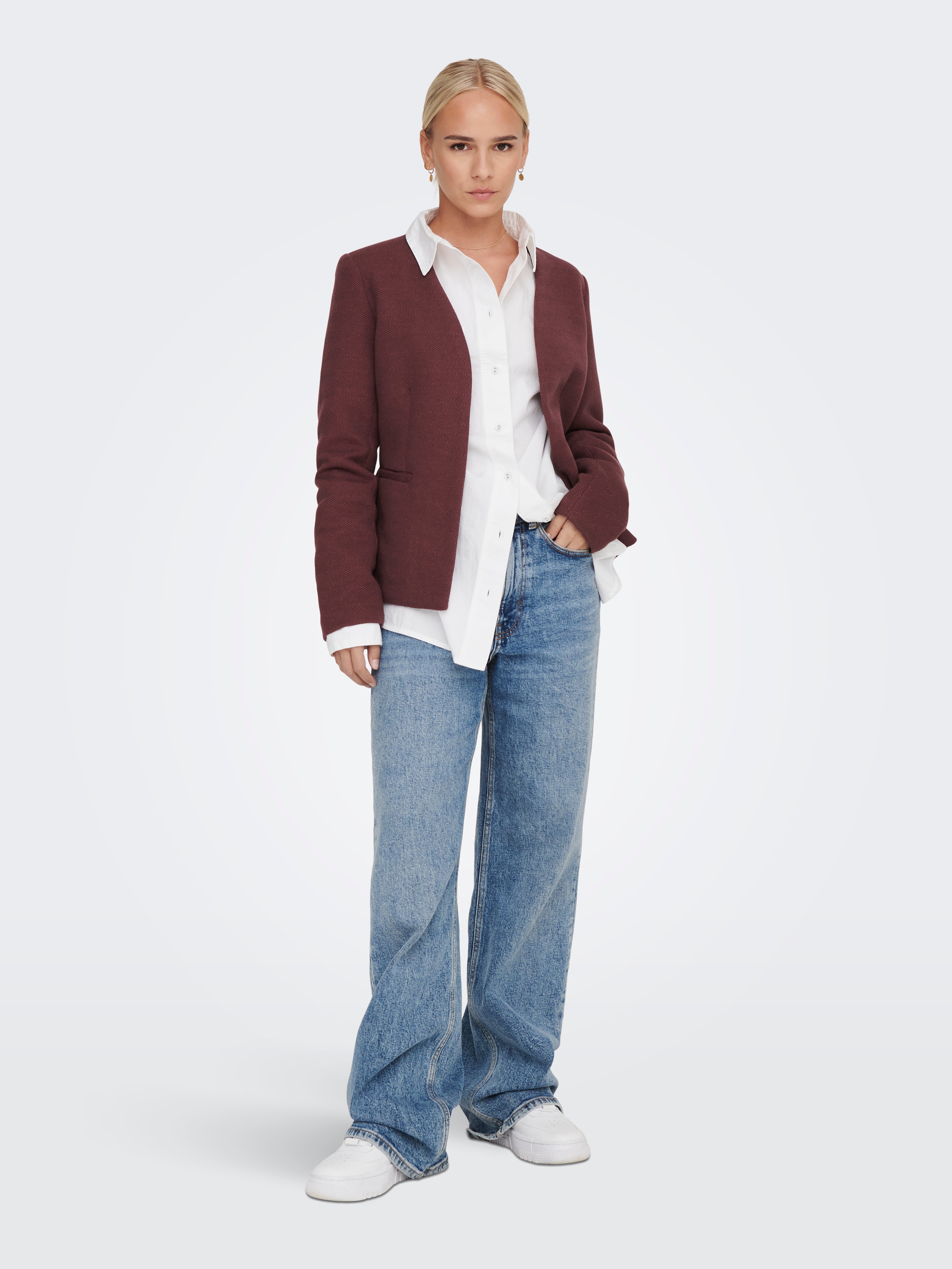ONLDREW-LINEA Blazer Fudge