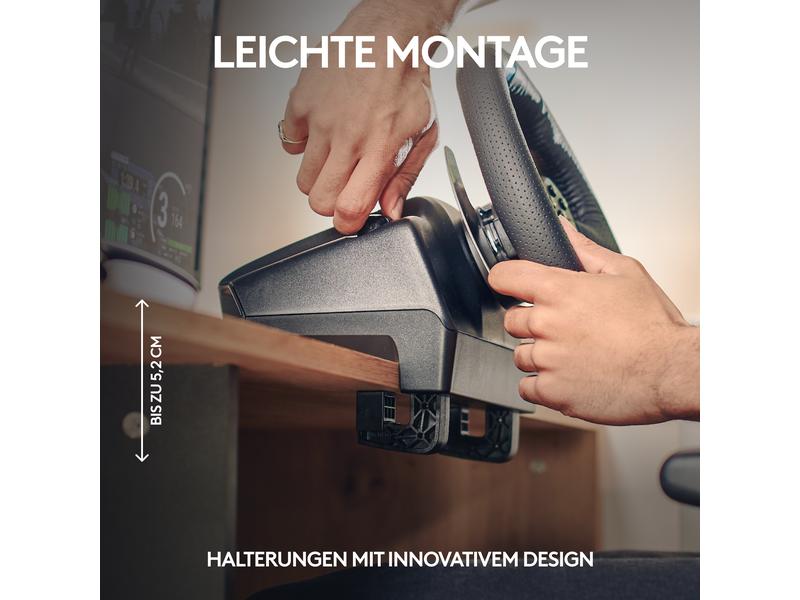 Logitech Lenkrad G29 Driving Force PS5 / PS4 / PS3 / PC Rennlenkrad und Pedale für PS5, PS4, PS3 und PC