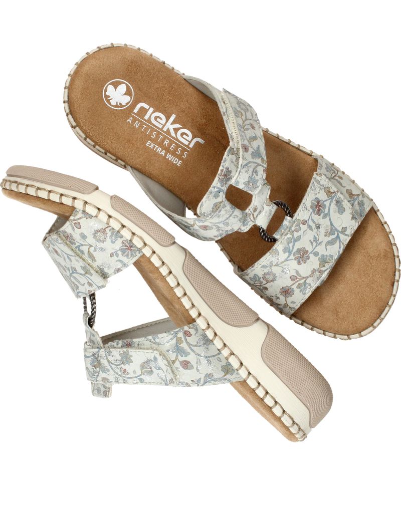 Rieker Slippers Grijs Dames