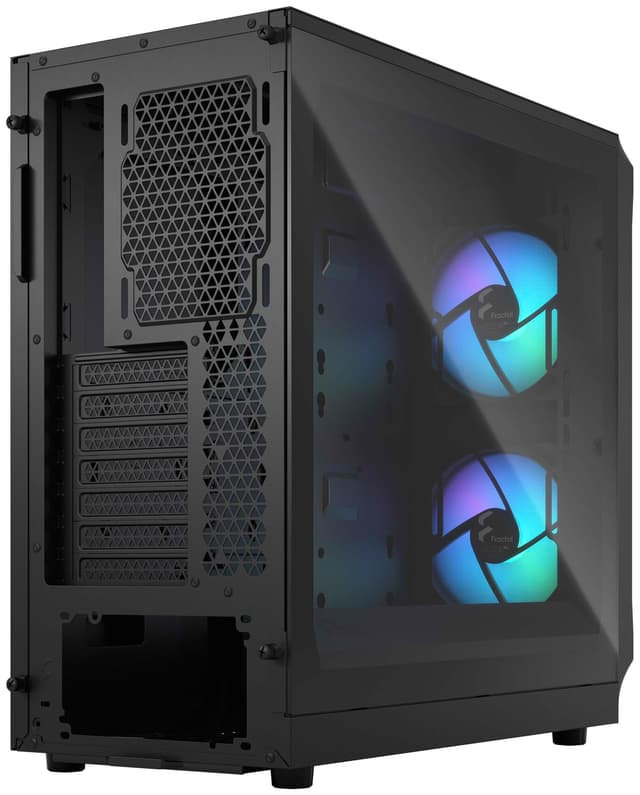 Fractal Focus 2 RGB sort TG Clear Tint computerkabinet