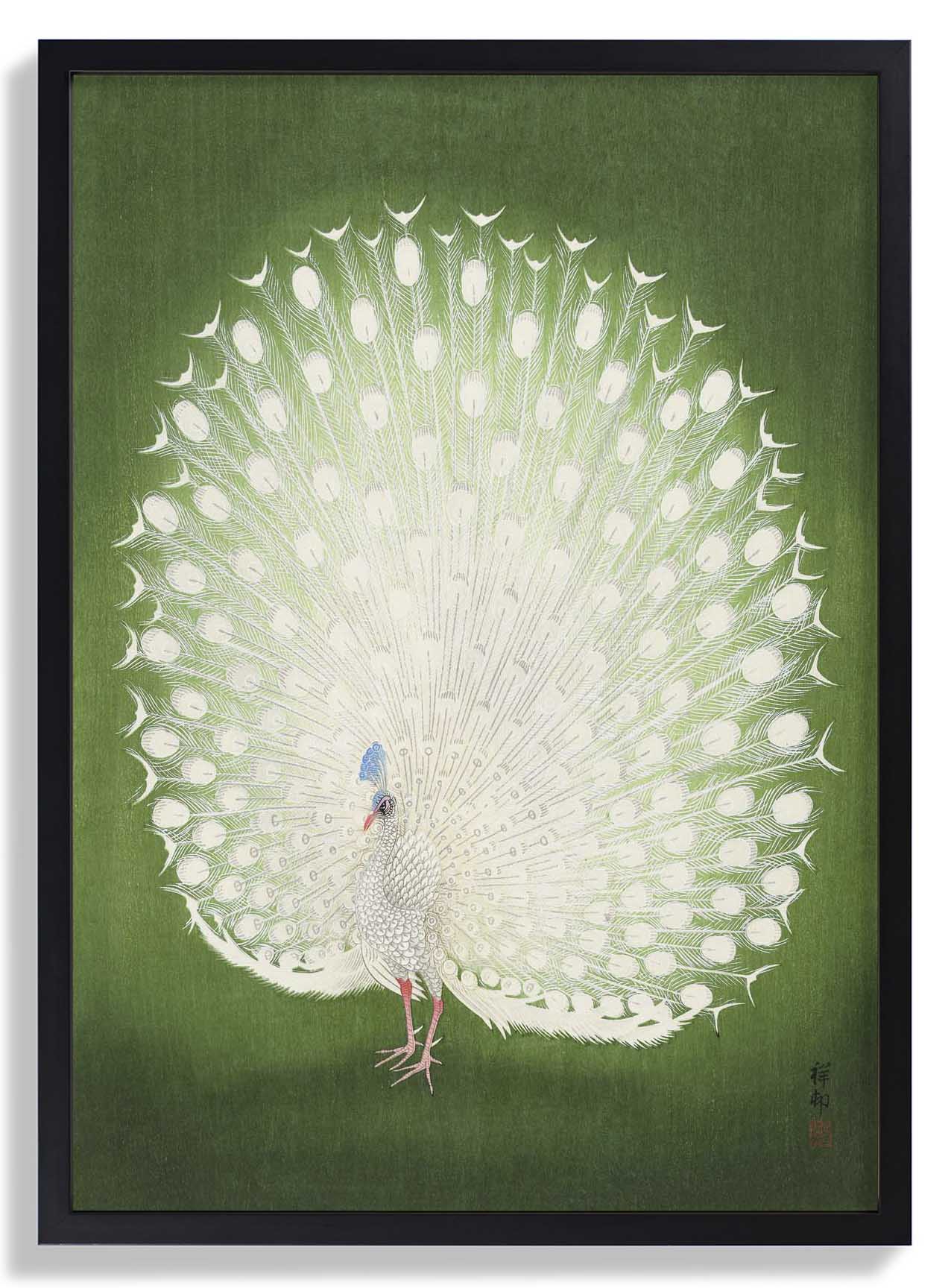 Grüner Pfau von Koson