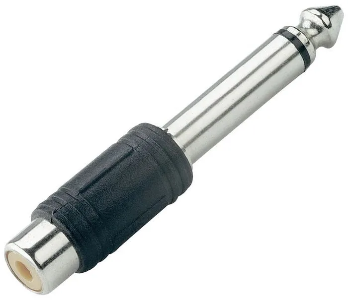 Adaptateur audio Jack 6,35 mono mâle / RCA femelle SVD Pro Adaptateurs audio