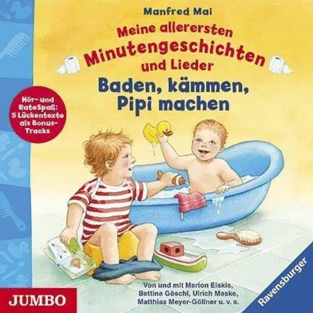 Jumbo Neue Medien Hörspiel CD Baden,kämmen,Pippi machen