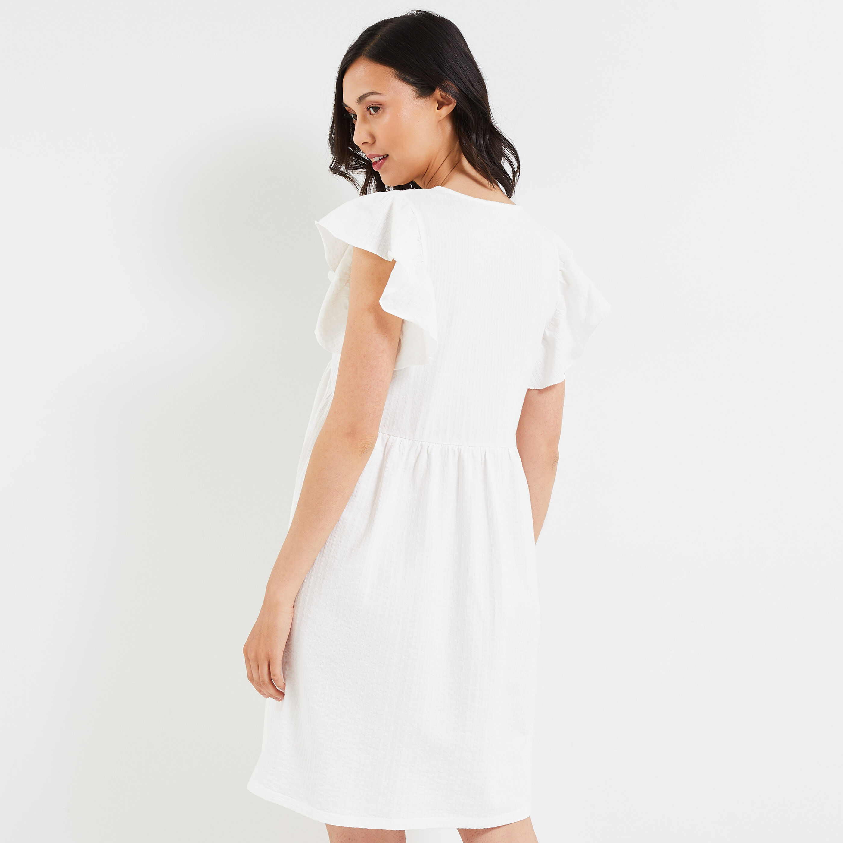 Robe blanche femme - BLANC