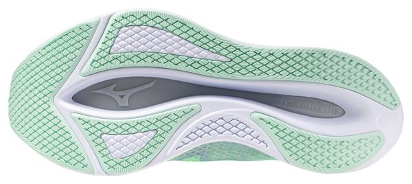 Chaussures Running Mizuno Wave Rebellion Flash 2 Vert Femme