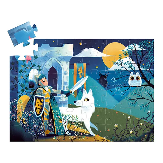 Djeco Puzzle Chevalier de la pleine lune 36 pièces