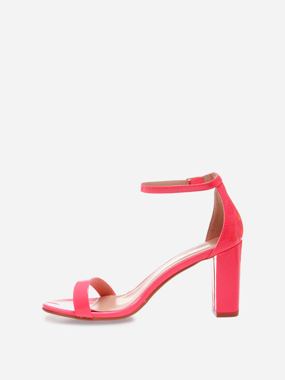 Sandales fluo vernies- Rose