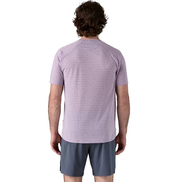 T-shirt trail PATAGONIA M'S RIDGE FLOW SHIRT CONCRETE PURPLE