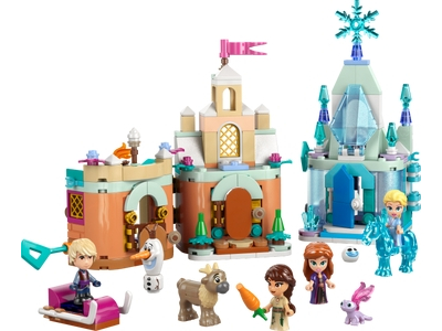 LEGO Mini kasteel van Arendelle en Elsa's ijspaleis (43278)