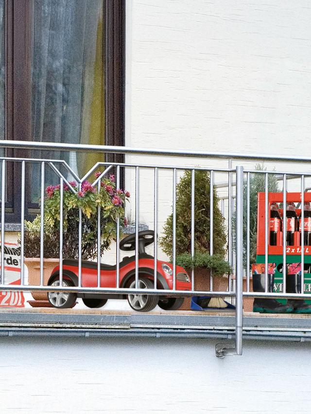 Sichtschutz Mauer, für Balkon und Terrasse