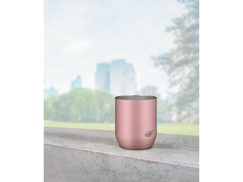 Alfi Thermobecher City 280 ml, Rosa Thermobecher aus Edelstahl