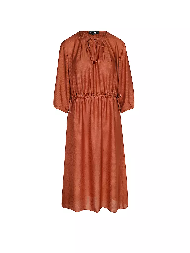 A.P.C. Midikleid EVE orange