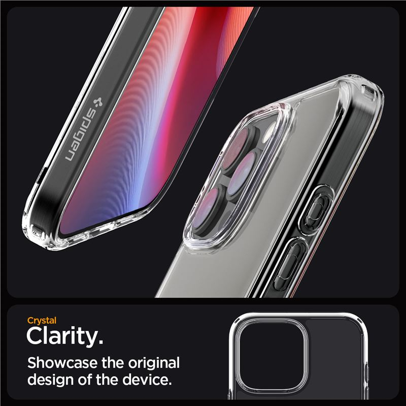iPhone 16 Pro Max Crystal Hybrid Case Hülle (ACS08028) - Transparent