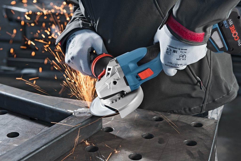 Bosch GWS 18V-15 C Li-ion accu haakse slijper body - 06019H6000